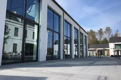 Bigger view of Aanleg terras in graniet