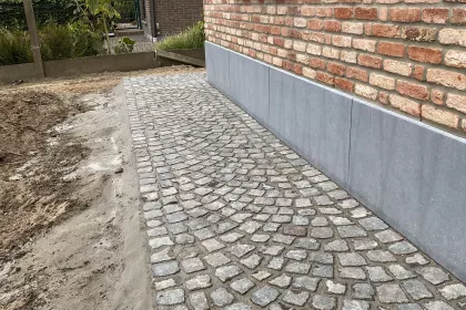 Bigger view of Mozaïek Belgische porfier