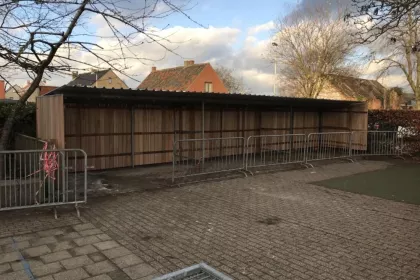 Bigger view of Renovatie fietsenberging in meranti